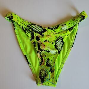 NWOT Asos Bikini Swim Suit Bottom US Sz 2 UK Sz 6 Neon Green